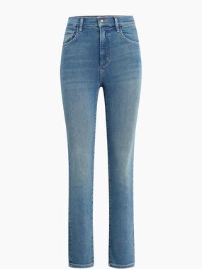 Favorite Daughter Valentina Super High Rise Cigarette Ankle Jeans in Madison